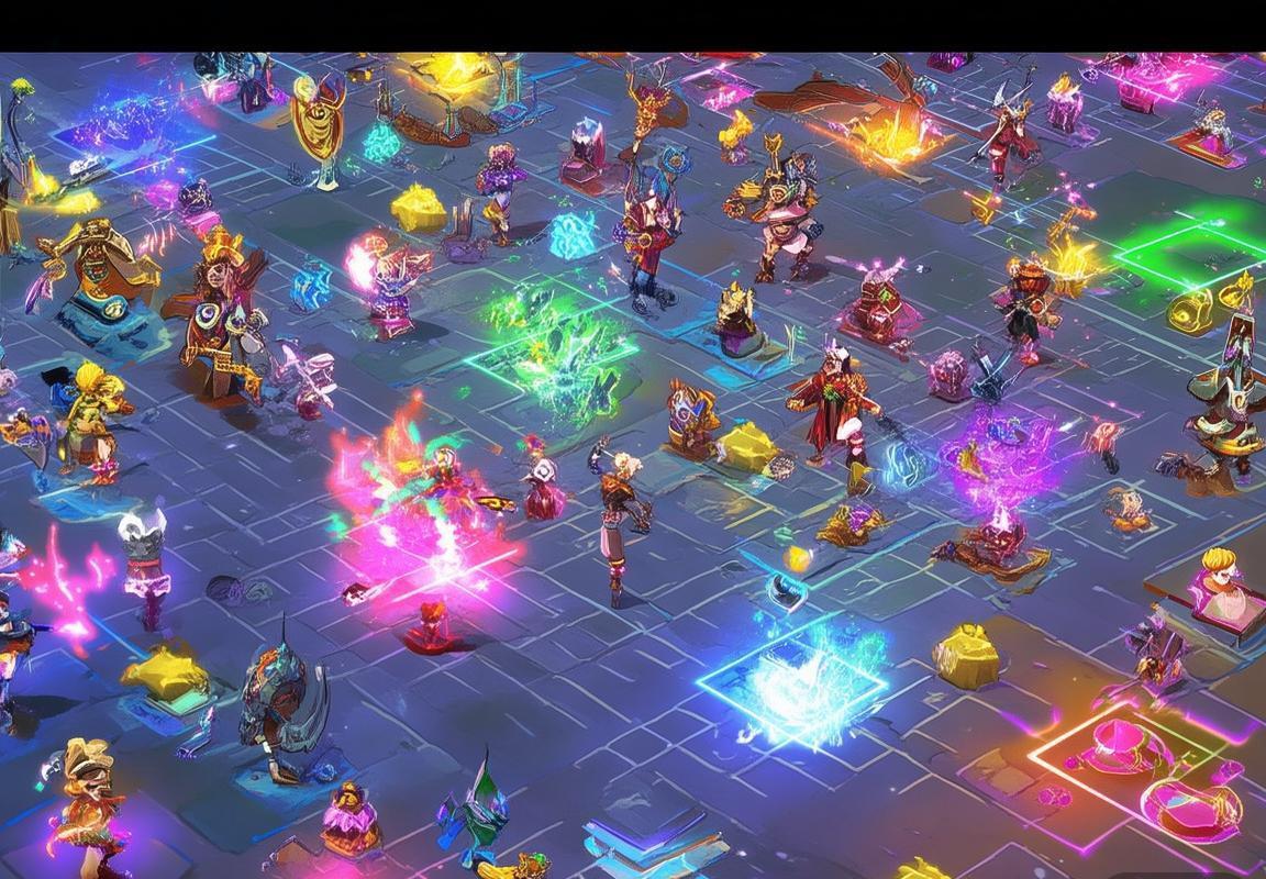 公平竞技策略游戏：回合制对战与丰富英雄池，段位系统等你挑战